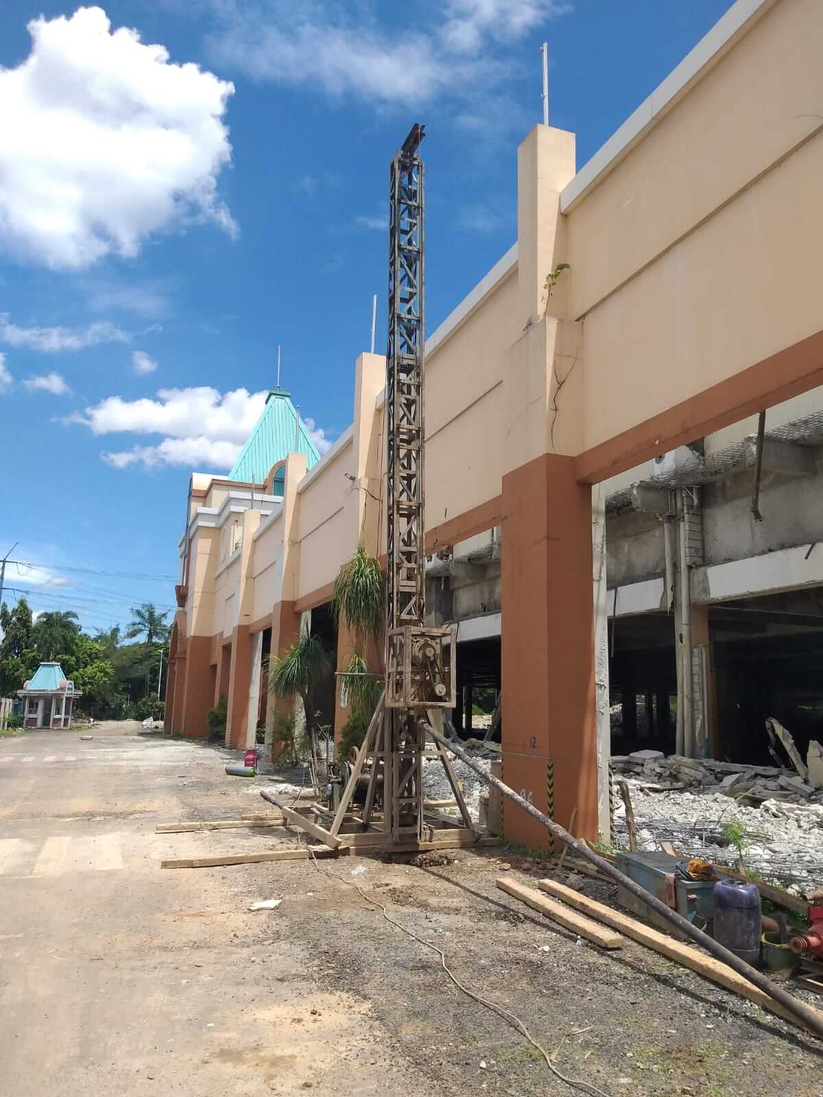 Proyek Borepile Langsung dari Tapak Konstruksi